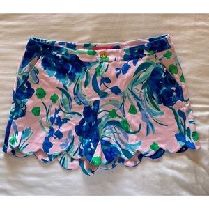 Lilly Pulitzer Buttercup knit shorts sweet pea